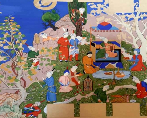 مکتب نگارگری قزوین