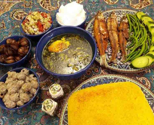 سفره گیلانی