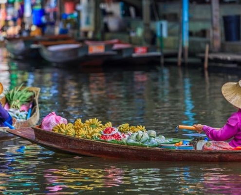 بازار-شناور-تایلند